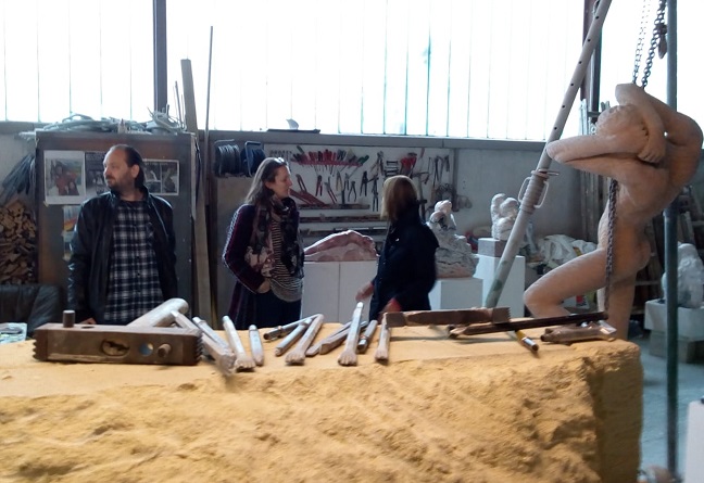 Offenes Atelier bei Destan Gashi 2019